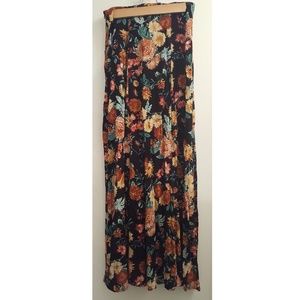Boho maxi skirt